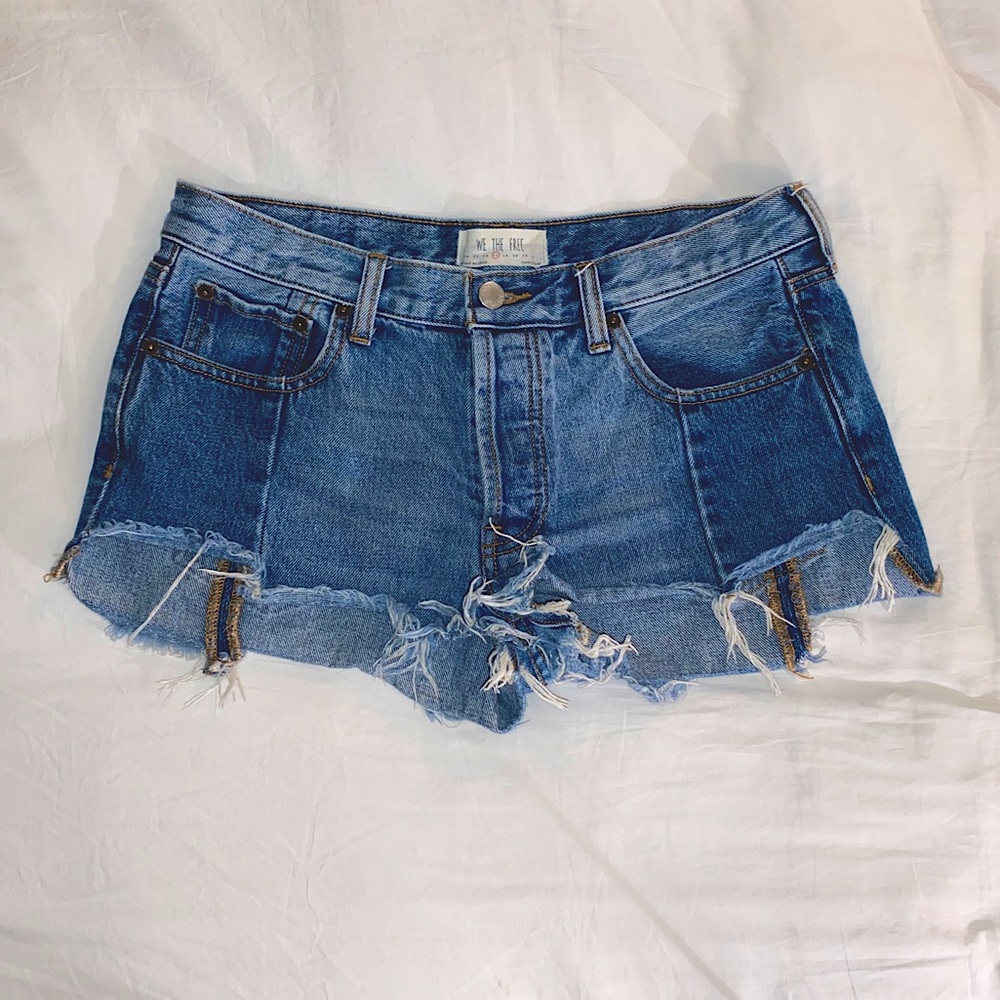 Free People Denim Shorts